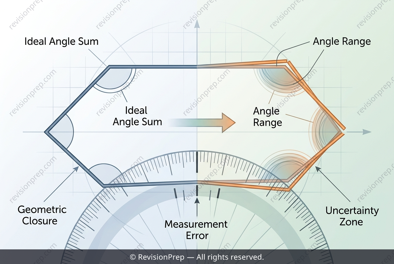 Maths: Quadrilateral Angles & Measurement Error