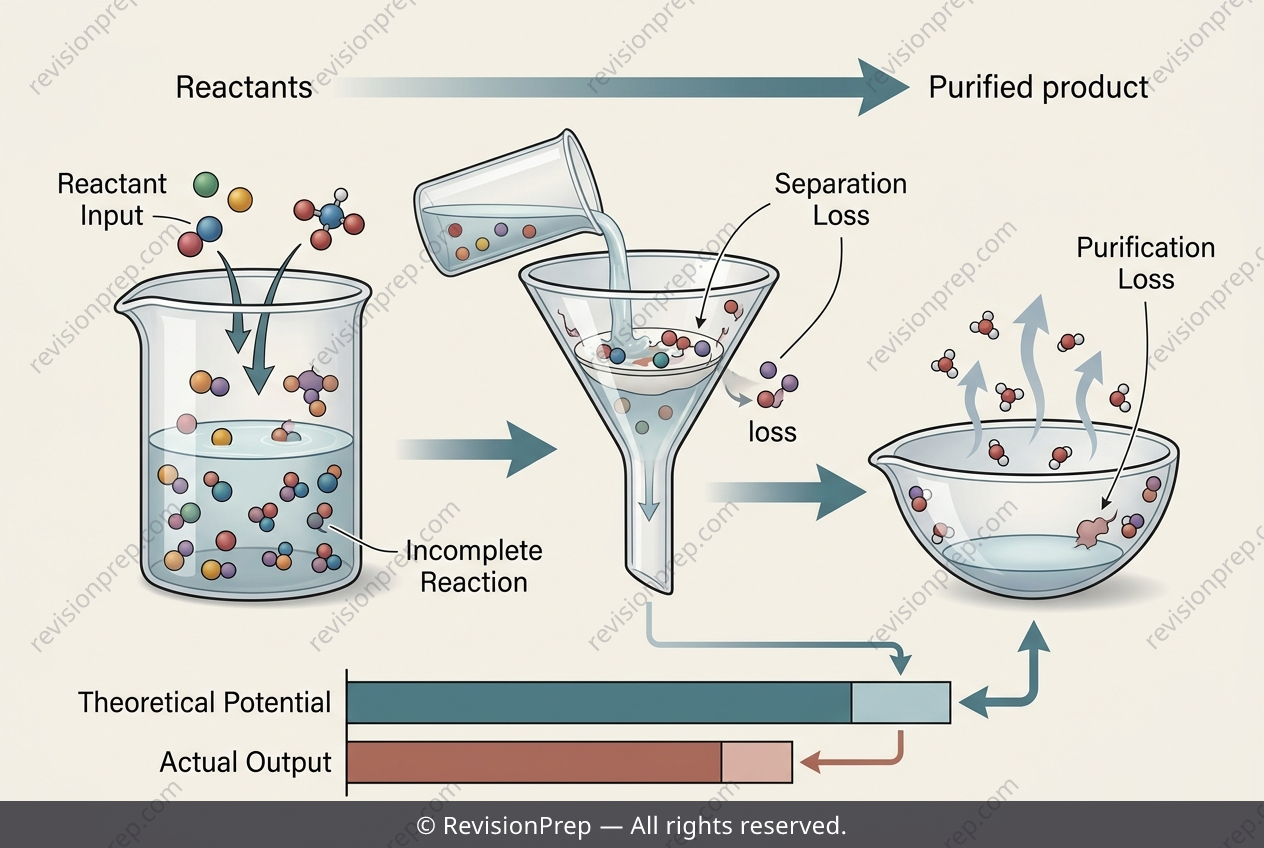 Chemistry: The Gap Between Theory and Yield