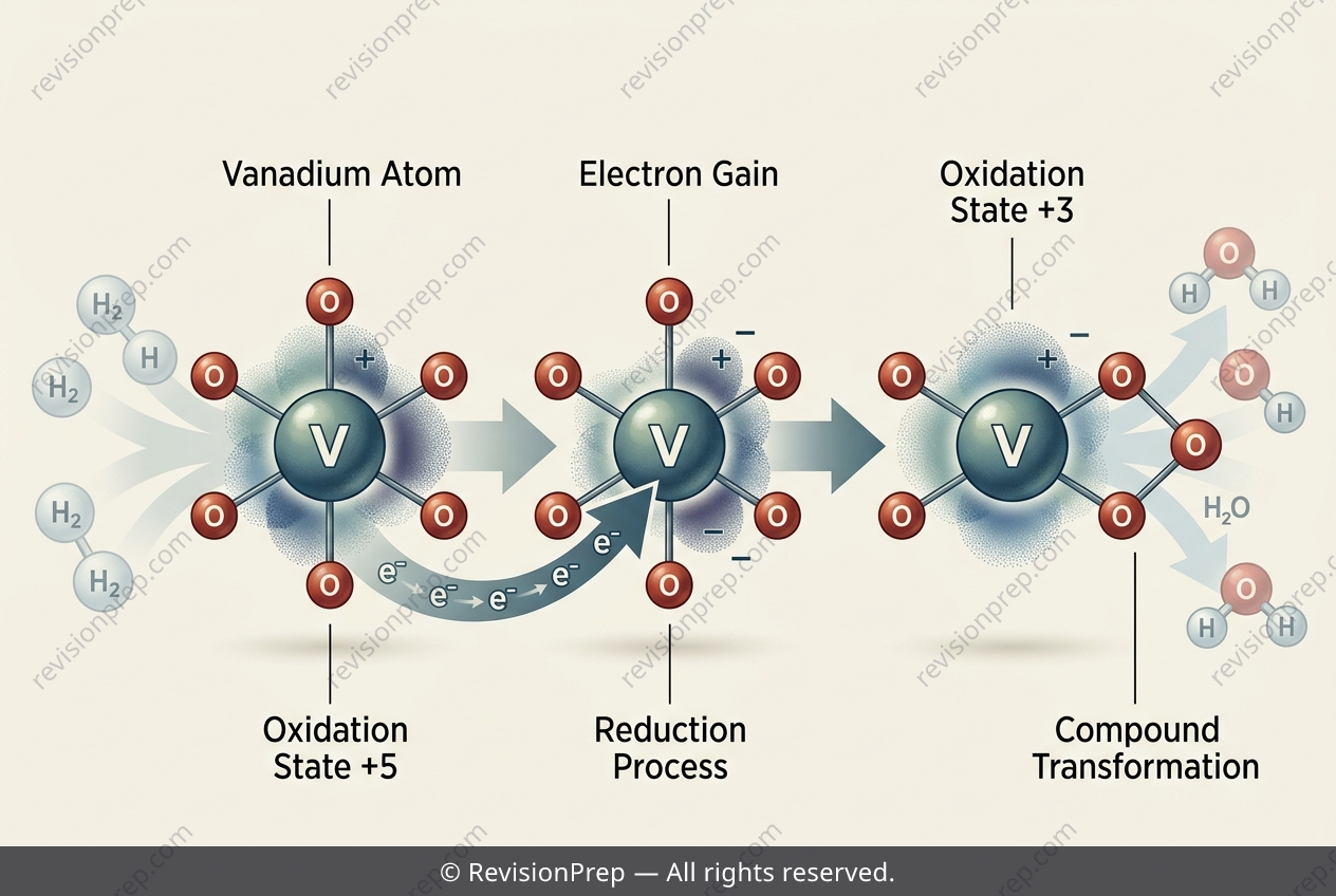 Chemistry: V₂O₅ and the Math of Electron Flow