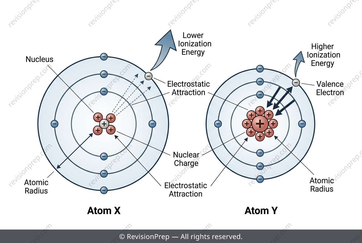 Chemistry: The Nuclear Grip Behind Ionization Energy