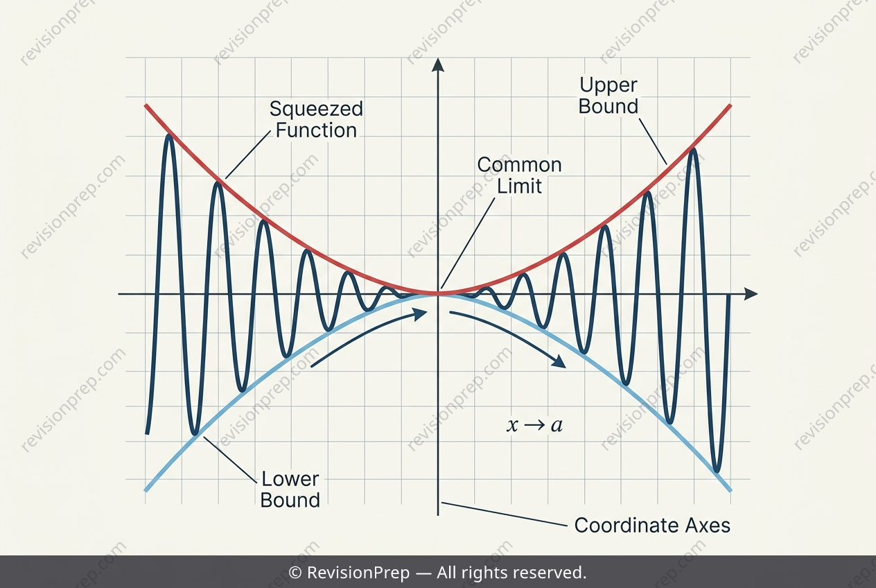 Maths: Squeeze Theorem Tames x²cos(1/x)