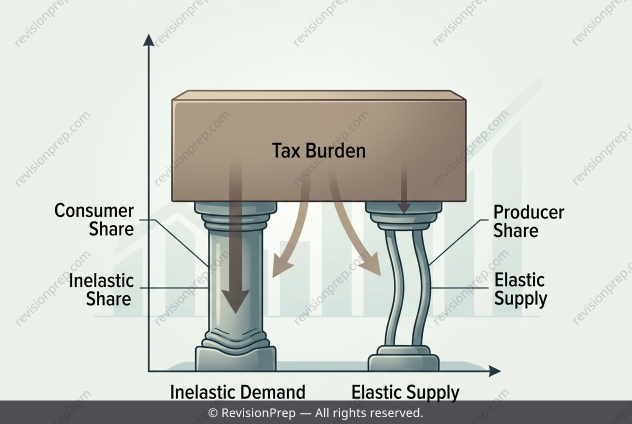 Economics: Elasticity Decides Who Pays the Tax