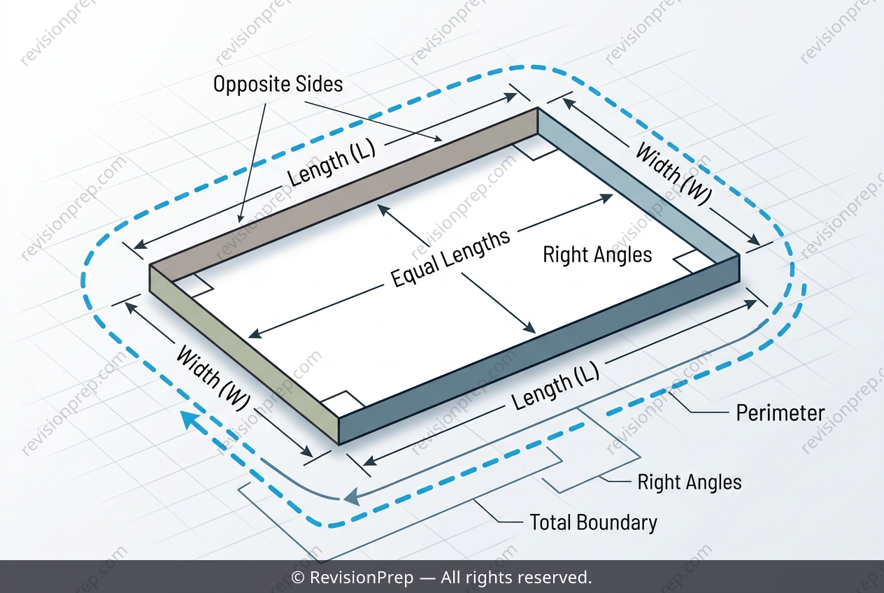 Maths: How Rectangle Properties Define Perimeter