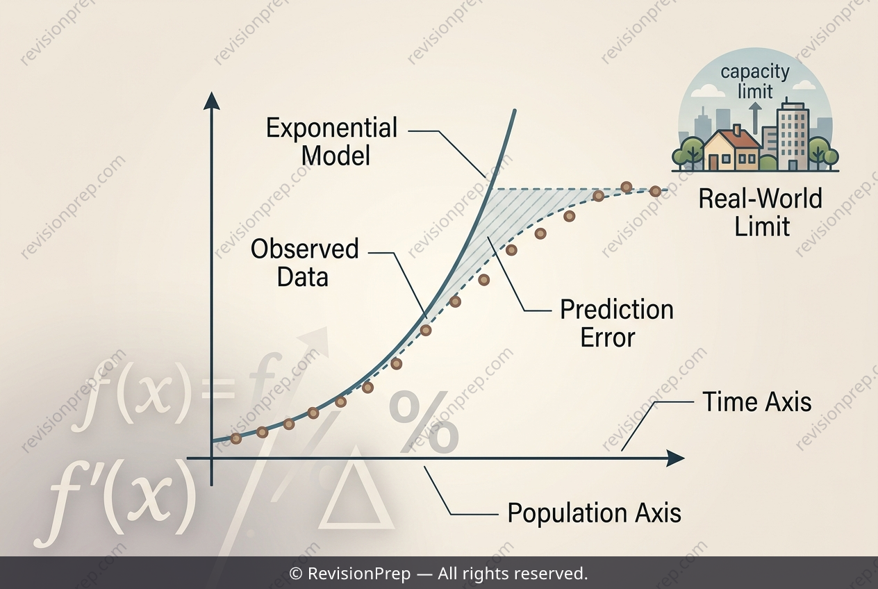 Maths: Testing an Exponential Growth Model
