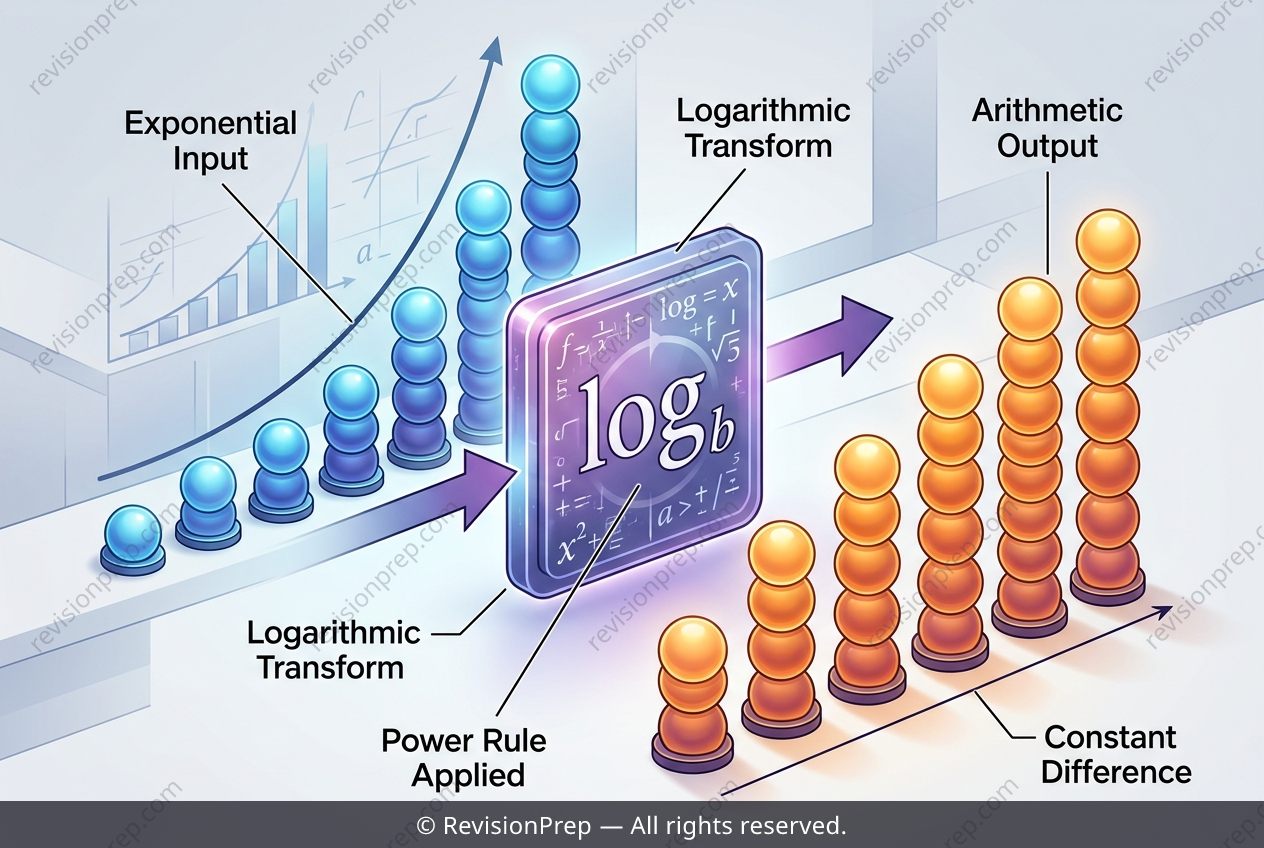 Maths: How Logarithms Linearise Exponentials