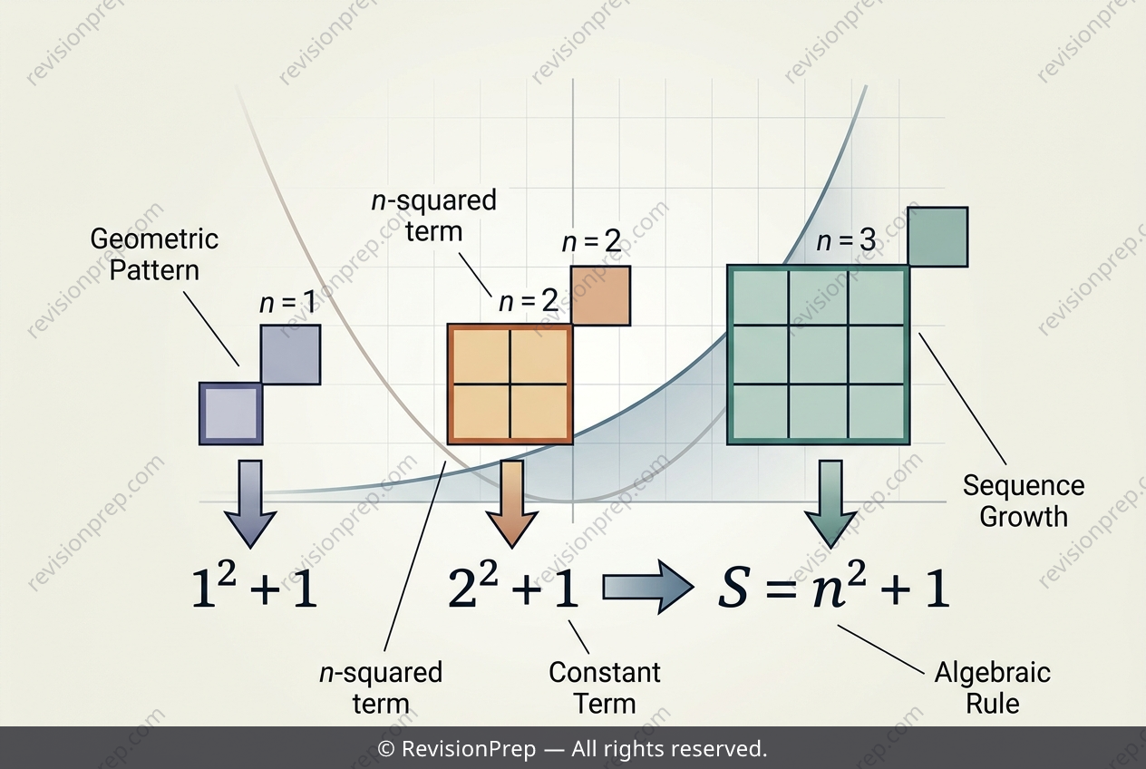 Maths: Why Quadratic Sequences Involve n²