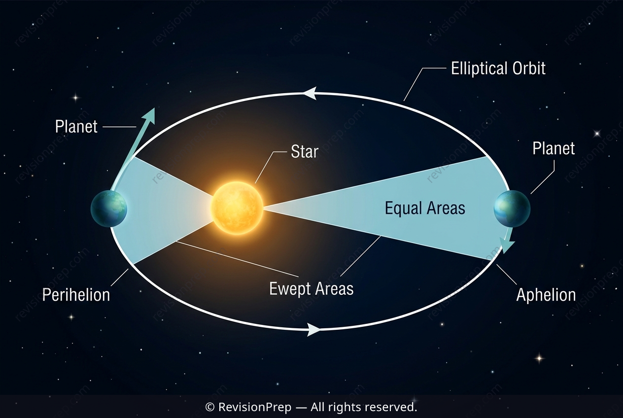 Physics: Kepler's Second Law and Orbital Speed