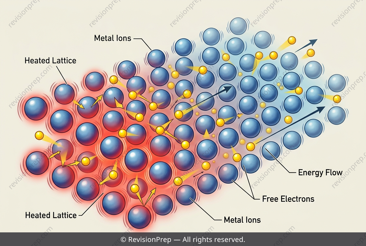 Physics: How Free Electrons Carry Thermal Energy