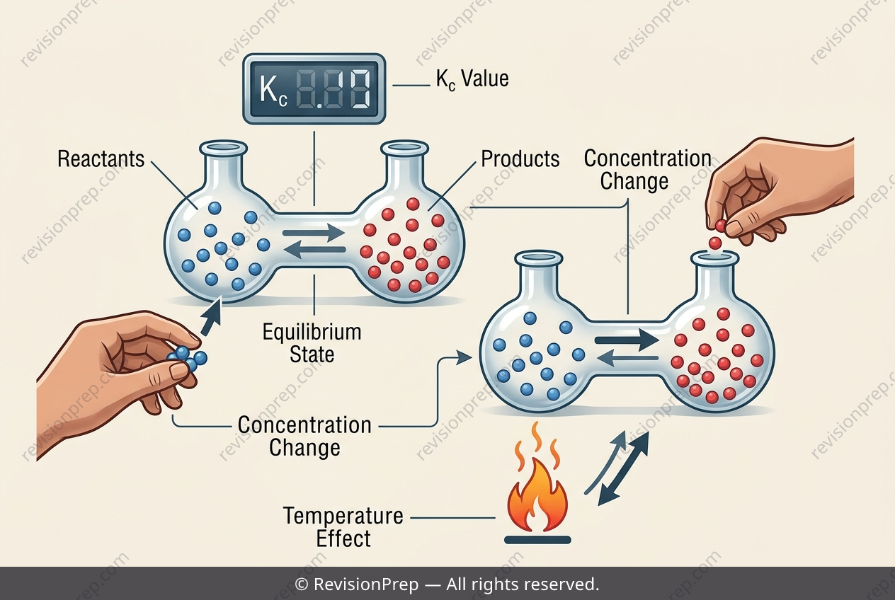 Chemistry: Calculate Kc, Then Apply Le Chatelier