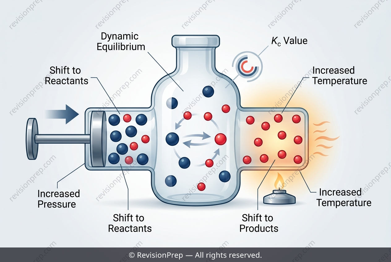 Chemistry: Volume Shifts Equilibrium, Heat Changes Kc