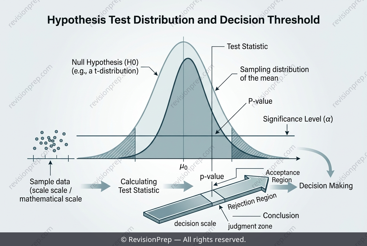 Maths: Two-Tailed t-Test — Is the Mean Different?