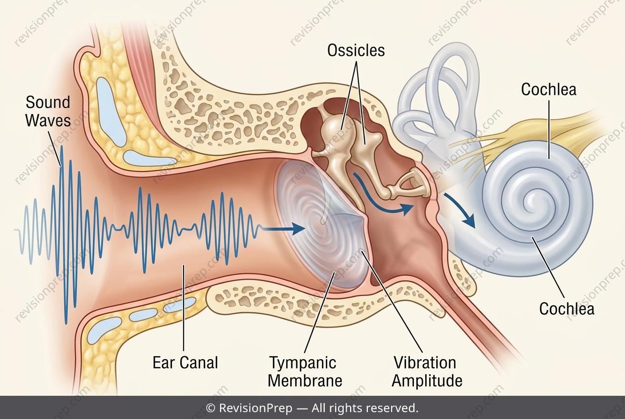 Physics: How Your Eardrum Turns Sound into Vibration