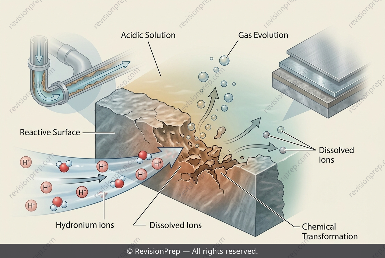 Chemistry: How Acids Dissolve Pipe Blockages