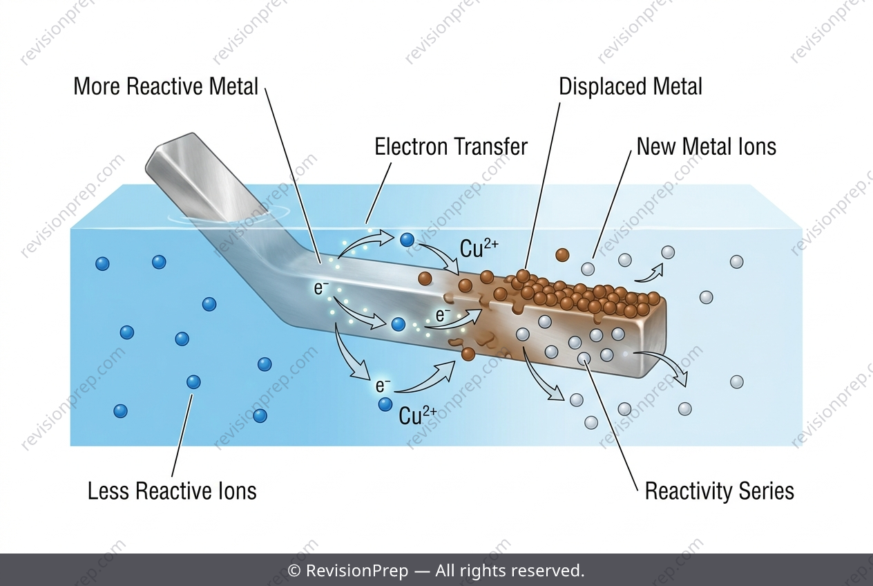 Chemistry: How Reactive Metals Displace Others