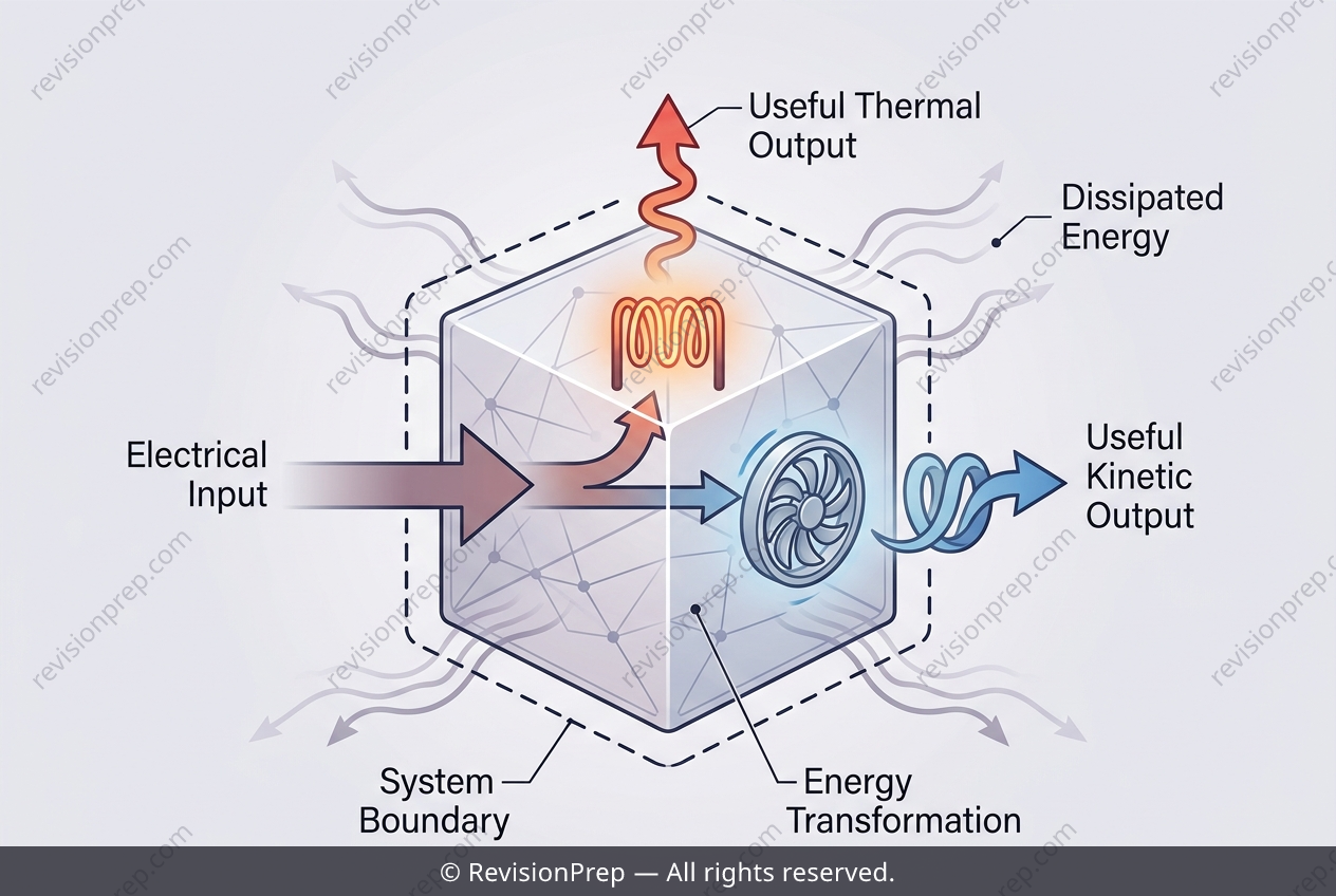 Physics: Why a Hair Dryer's Energy Never Vanishes