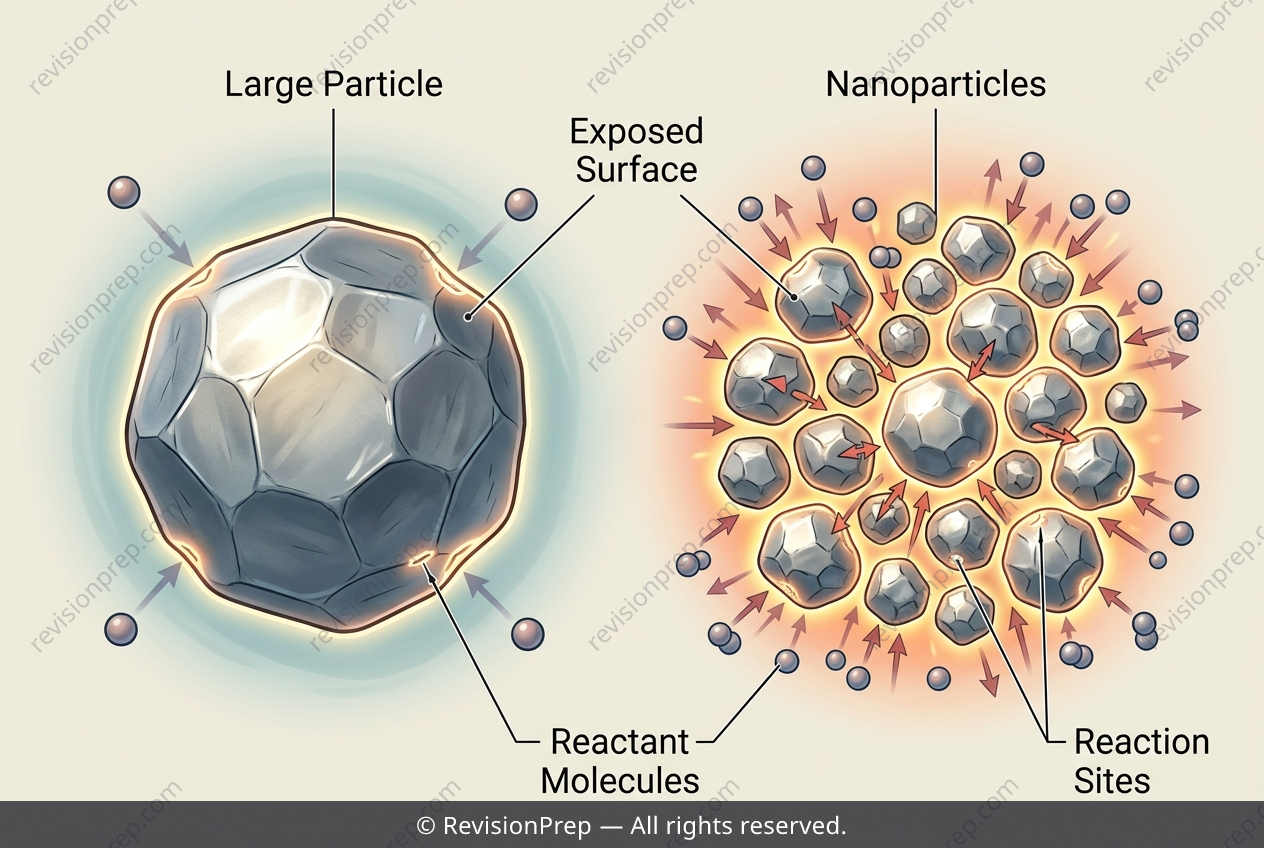 Chemistry: Surface Area Shapes Nanoparticle Reactivity