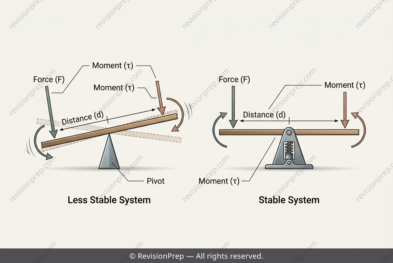 Physics: How Moments Keep a Seesaw Balanced
