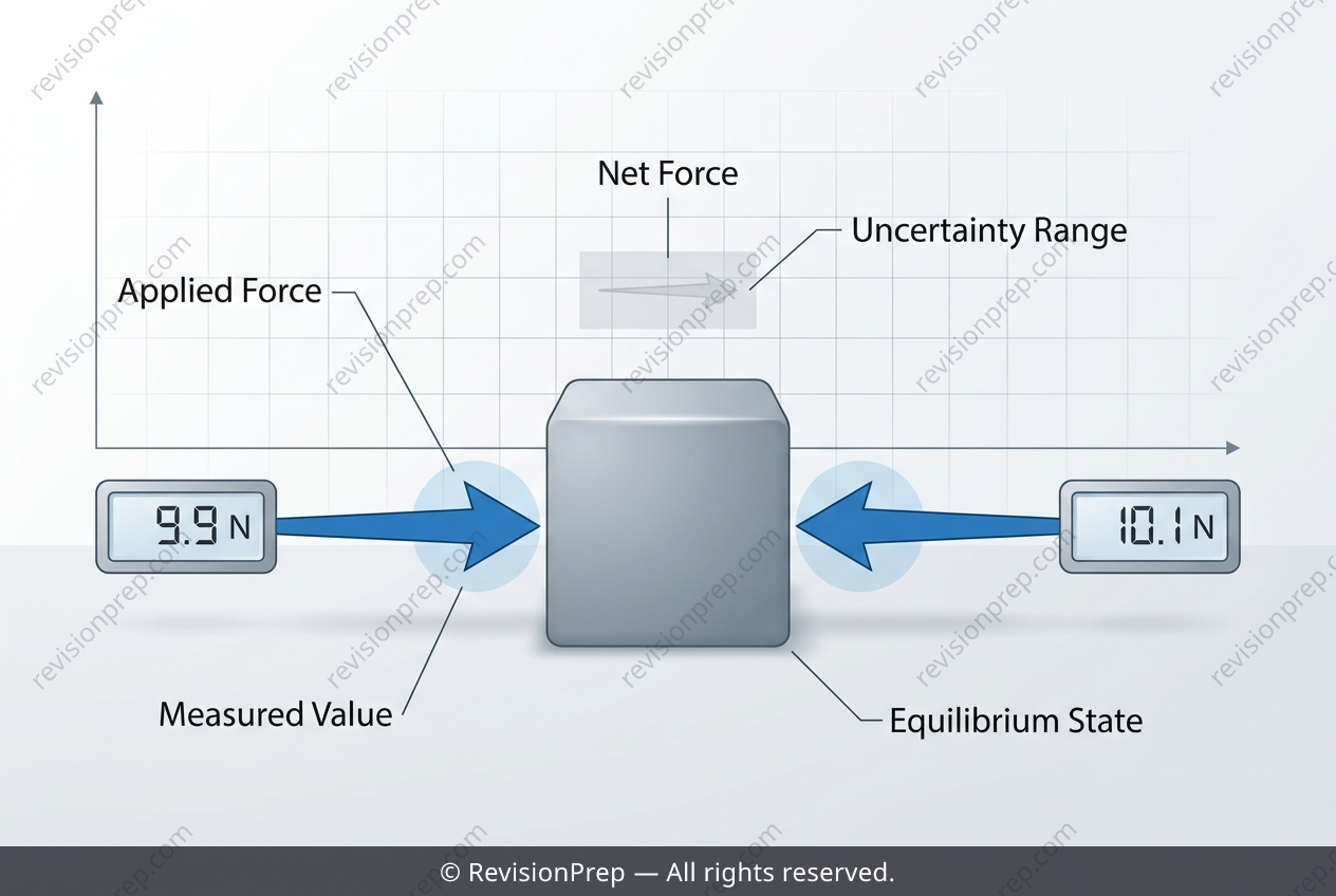 Physics: Why Measurement Error Obscures Force Balance