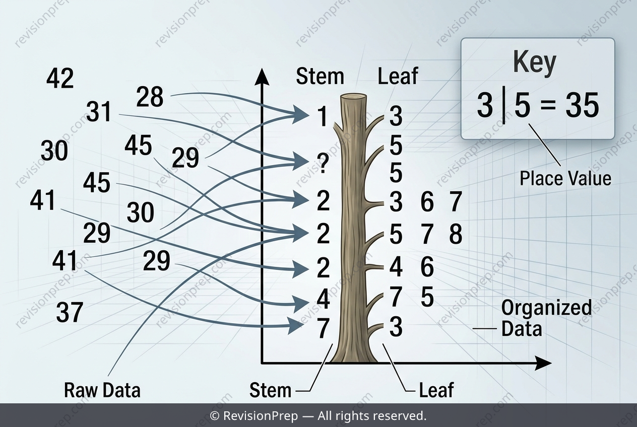 Maths: How Stem-and-Leaf Diagrams Preserve Data