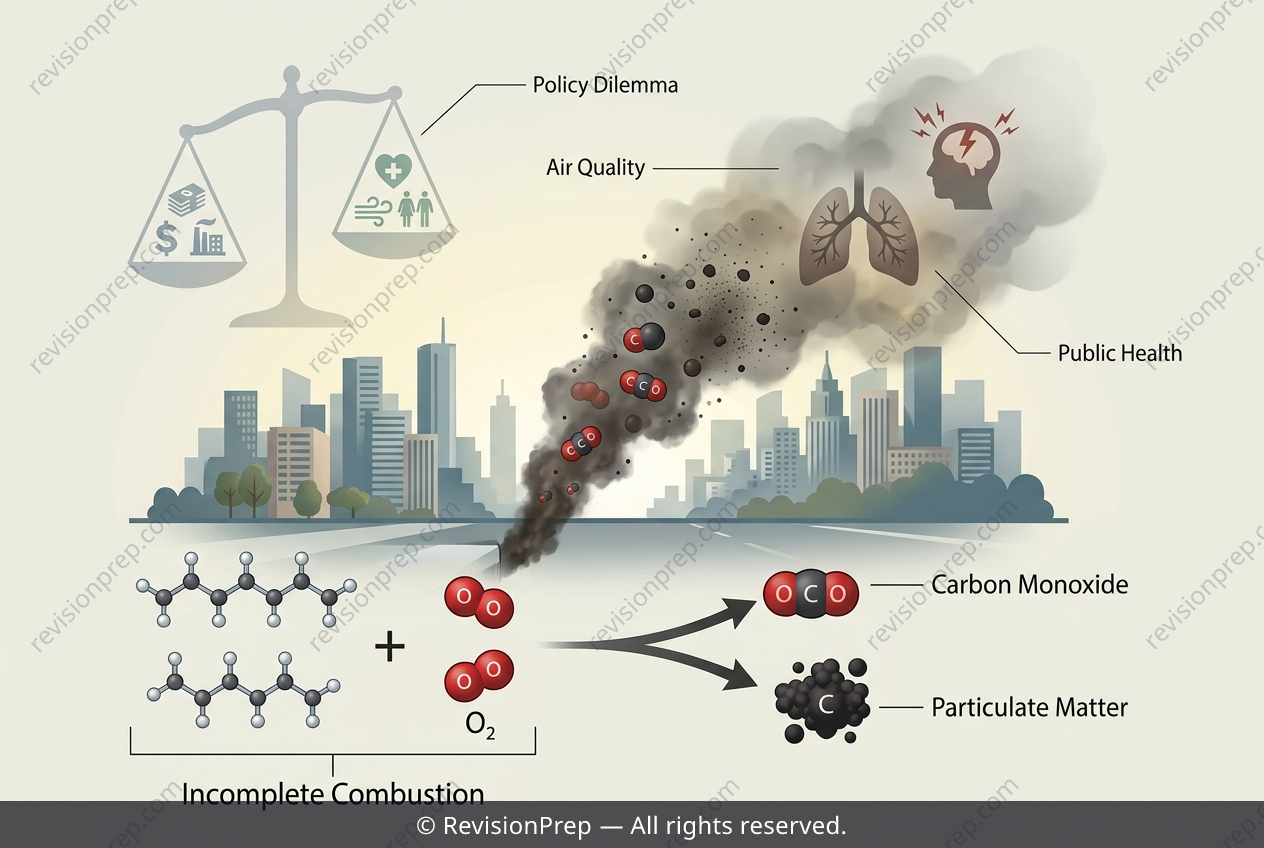 Chemistry: How Incomplete Combustion Harms Health