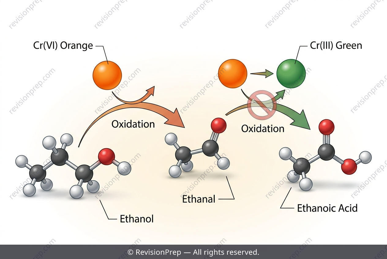 Chemistry: How Distillation Stops Oxidation Midway