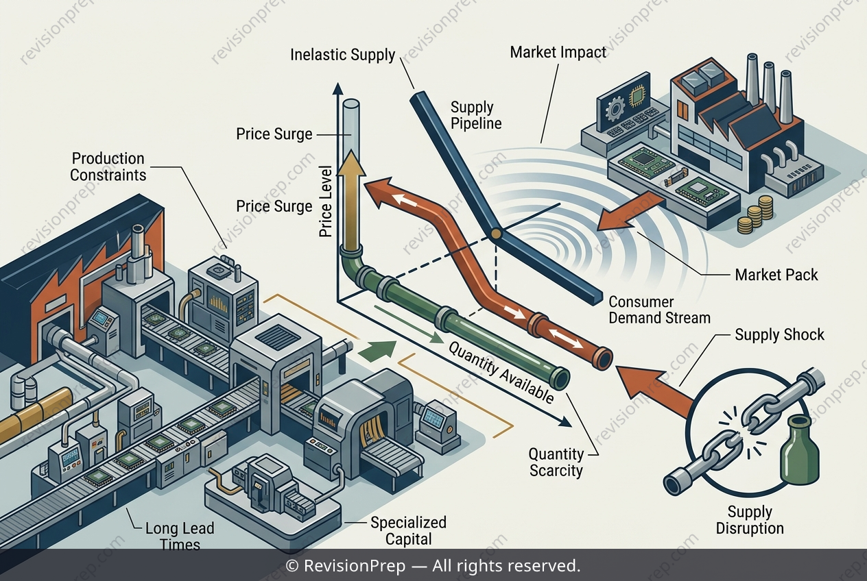 Economics: Why Inelastic Supply Makes Prices Swing