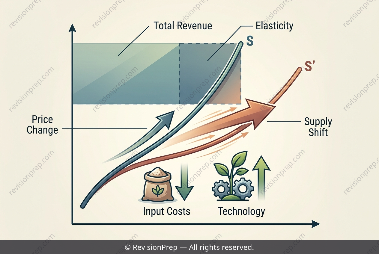 Economics: How Elastic Supply Can Grow Total Revenue