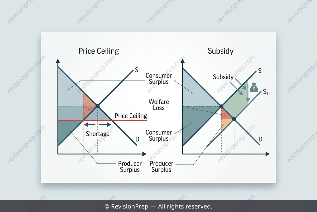 Economics: How Intervention Reshapes Market Welfare