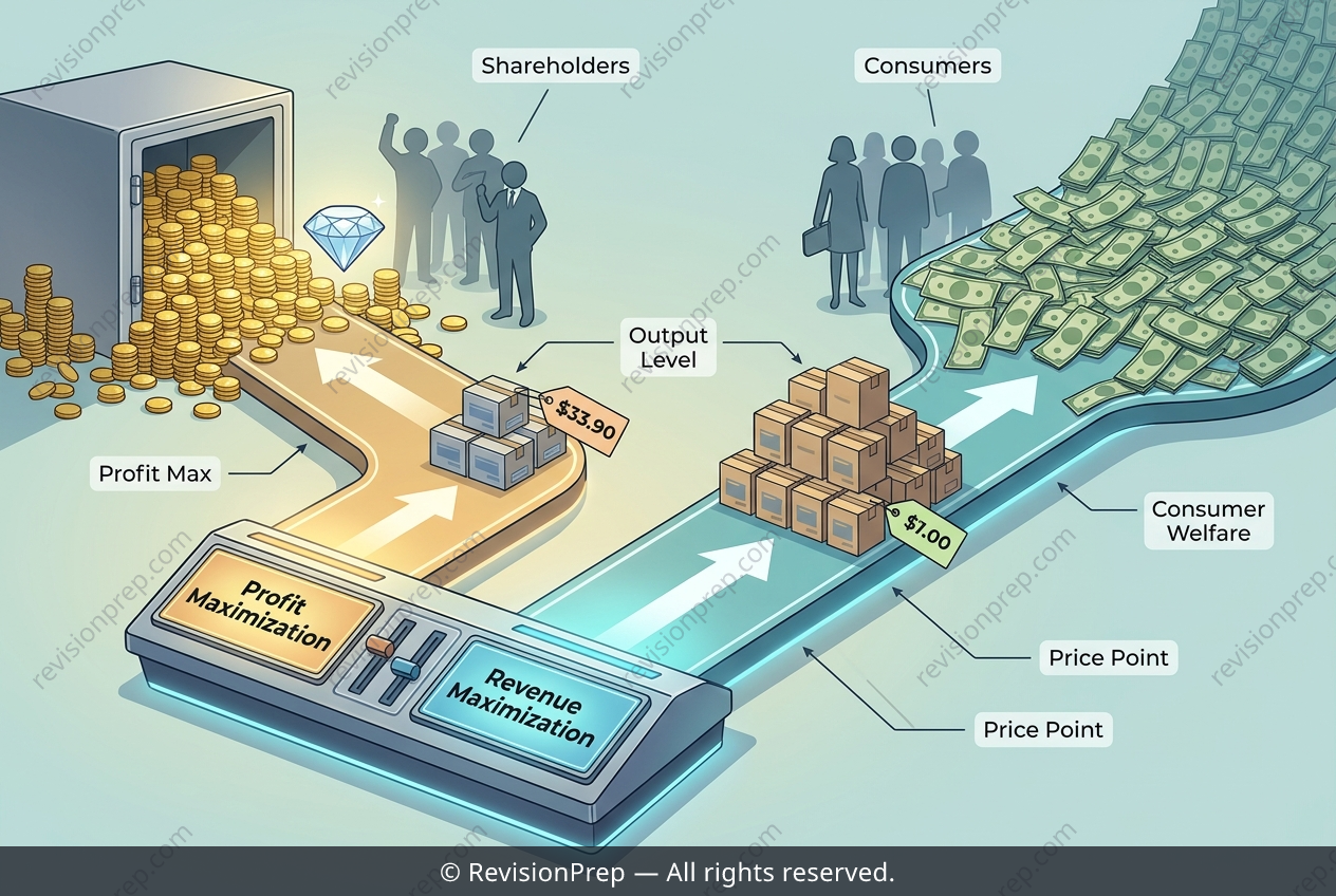 Economics: When Firms Choose More Than Profit