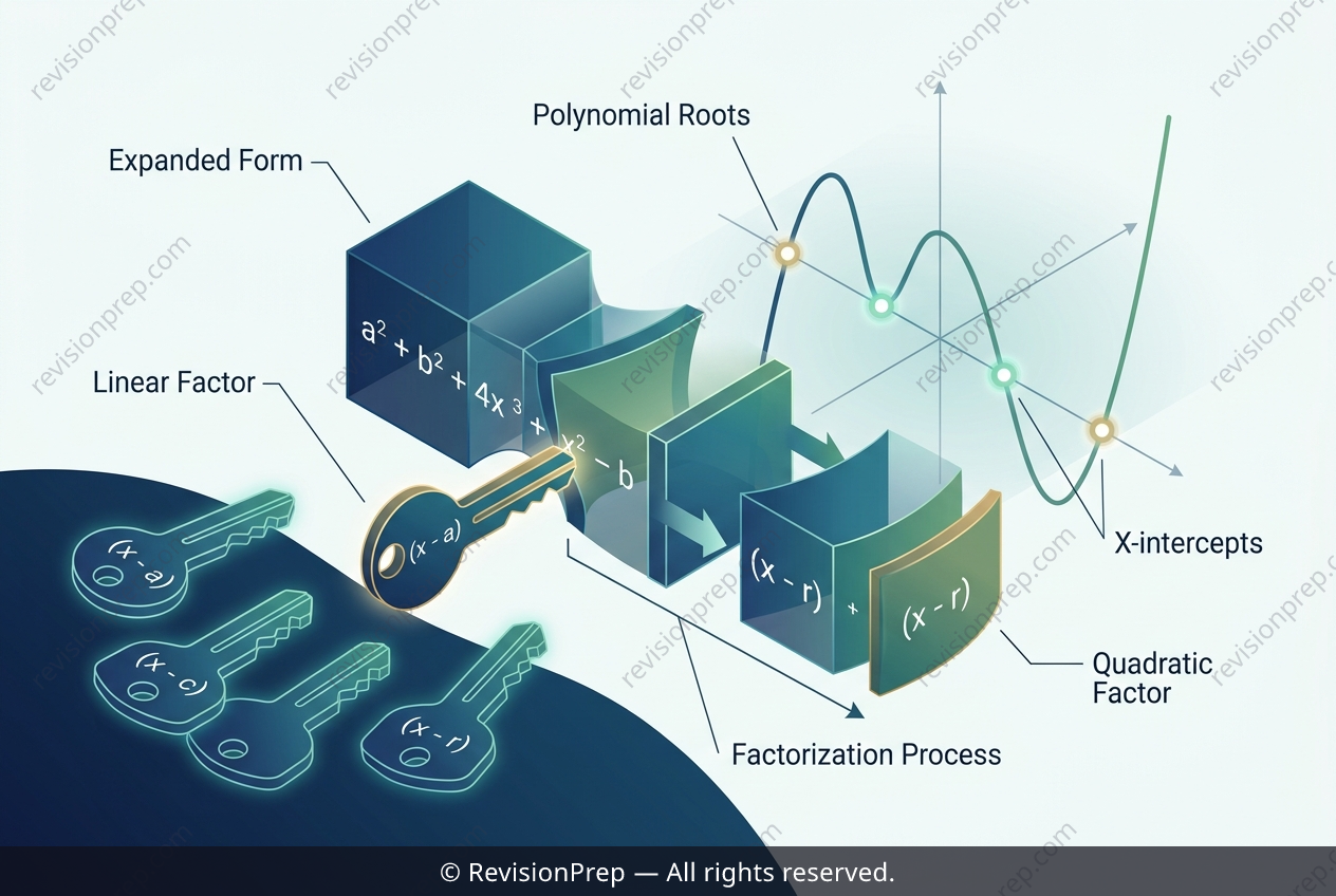 Maths: How Factorisation Reveals Polynomial Roots