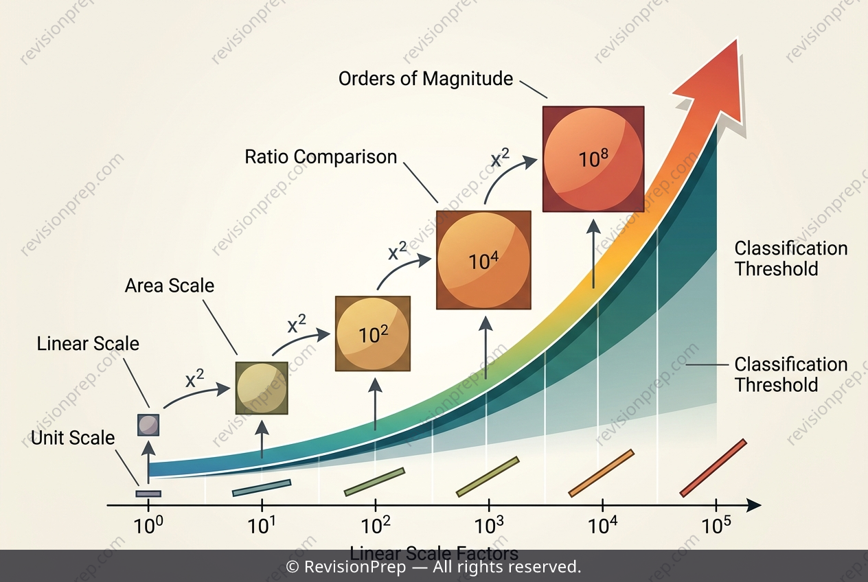 Maths: How Scaling Changes Area by Orders of Magnitude
