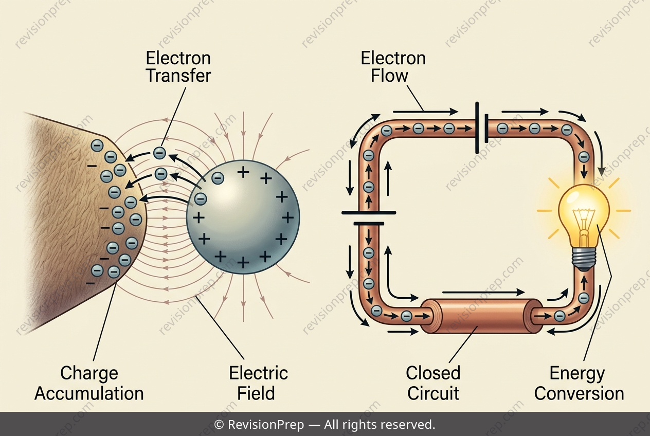 Physics: Why Static and Current Electricity Differ