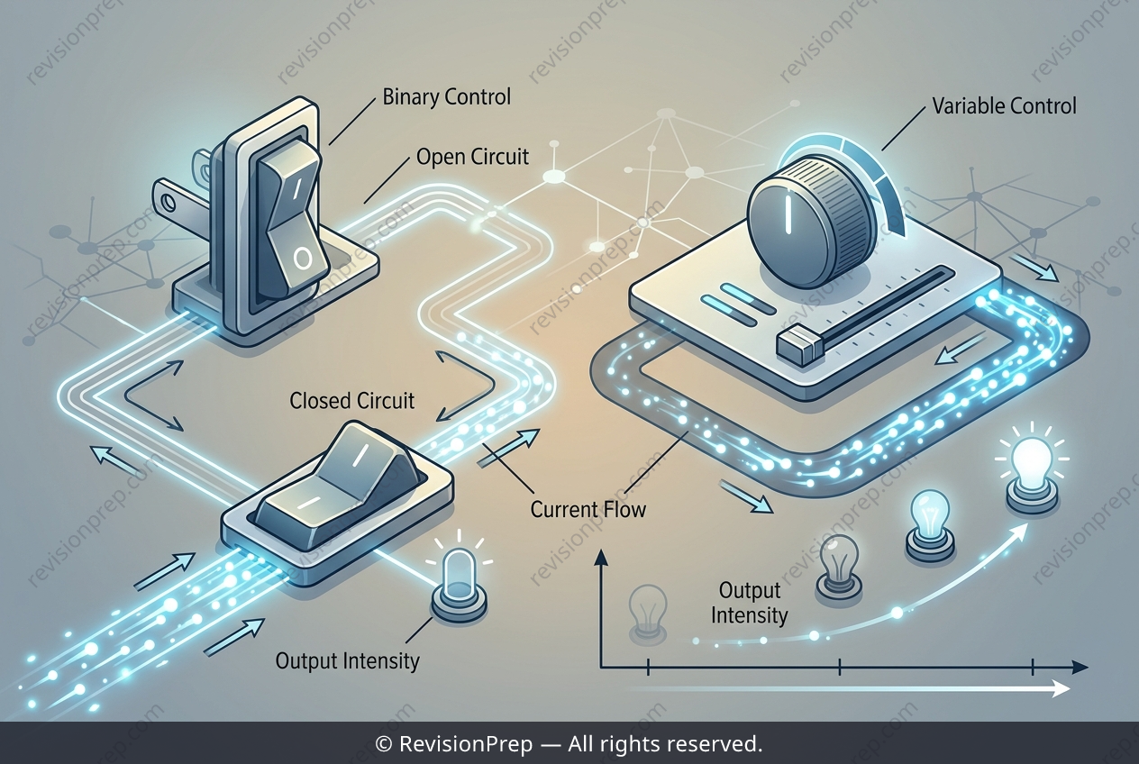Physics: Why Switches Only Turn Current On or Off