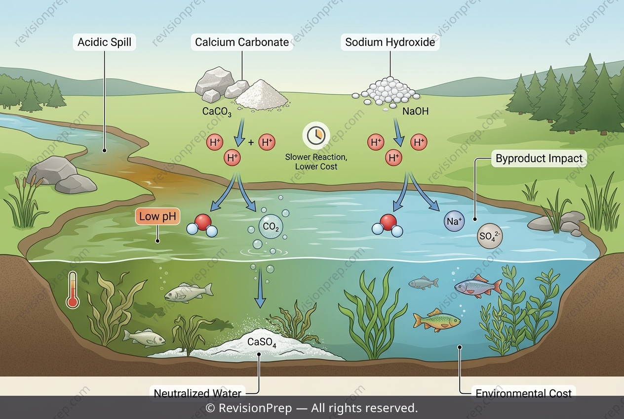 Chemistry: How Stoichiometry Guides Acid-Spill Cleanup