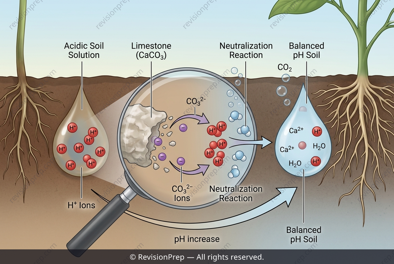 Chemistry: Why Slow Neutralisation Delays Soil Recovery