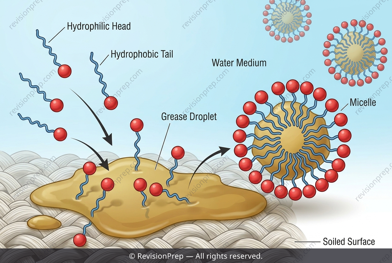 Chemistry: How a Two-Sided Molecule Makes Soap Work