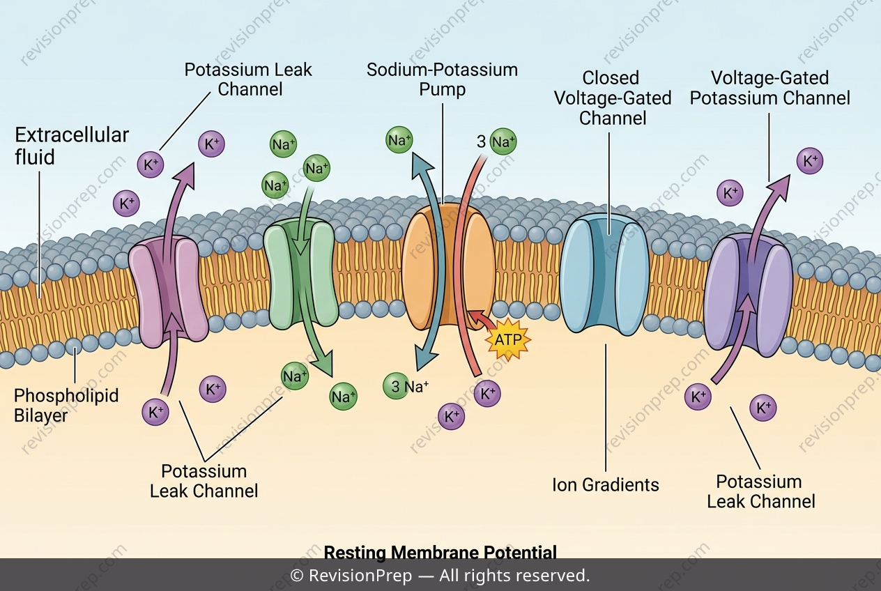 Biology: What Sets a Neuron's Resting Potential?