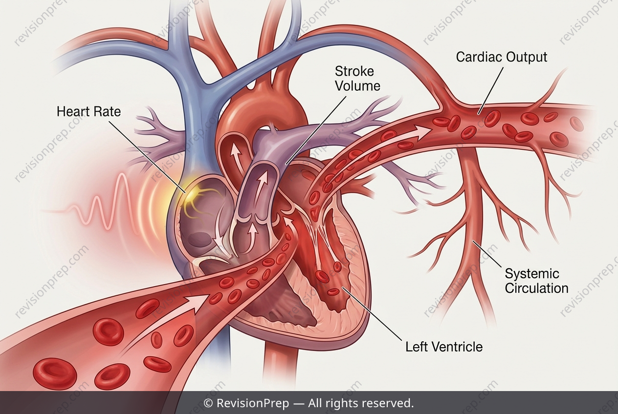 Biology: How Heart Rate and Stroke Volume Drive Output