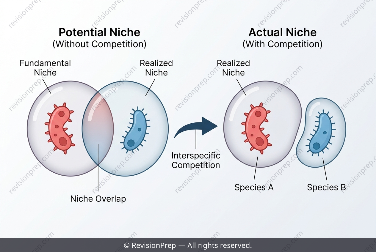 Biology: Why Overlapping Niches Cause Exclusion