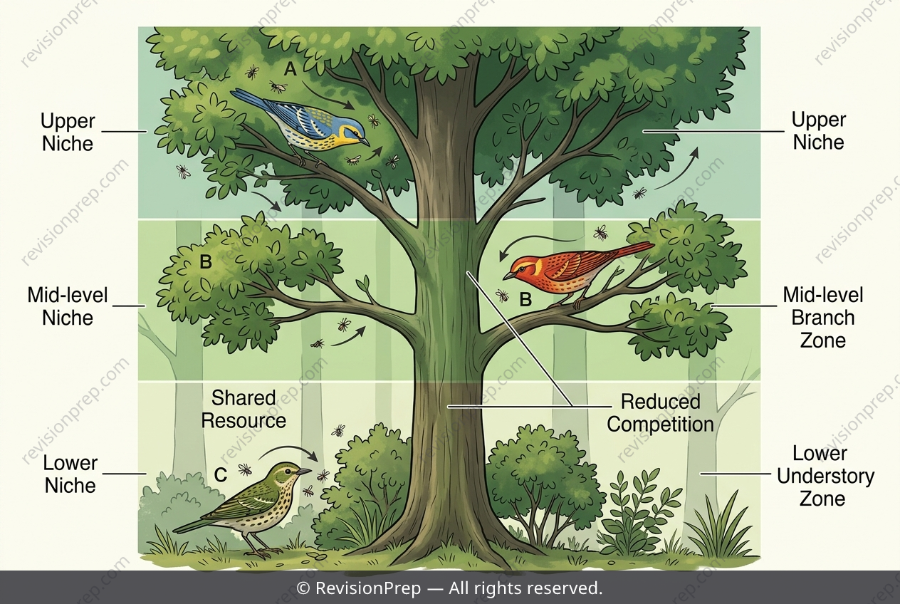 Biology: Why Less Niche Overlap Means Coexistence