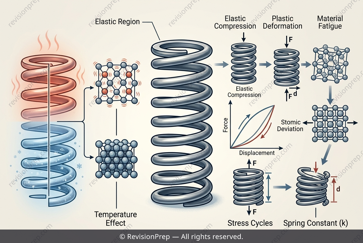 Physics: Why Springs Eventually Break Hooke's Law