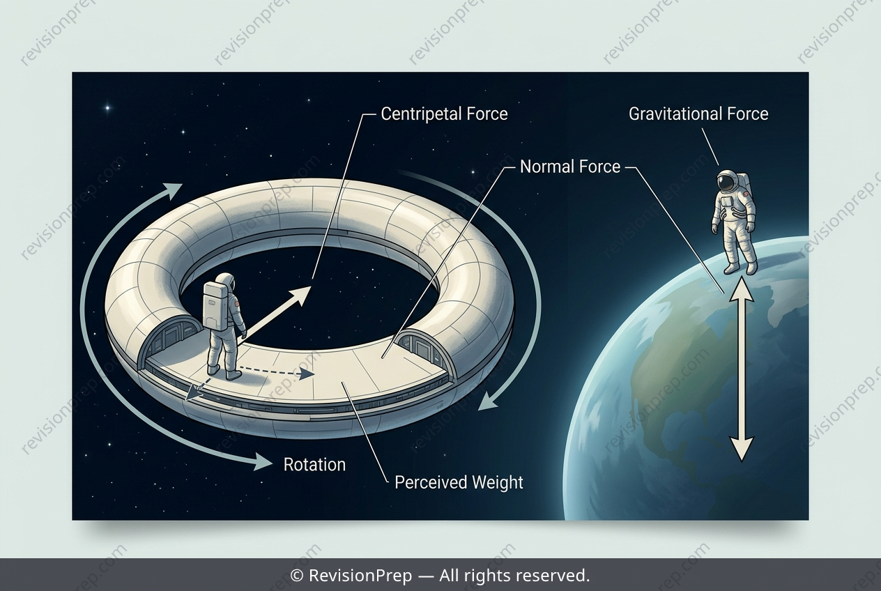 Physics: How Rotation Mimics the Feeling of Gravity