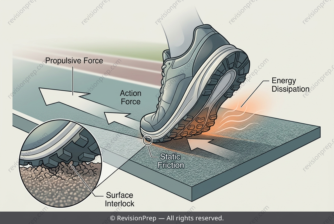 Physics: Why Friction Helps You Run but Costs Energy