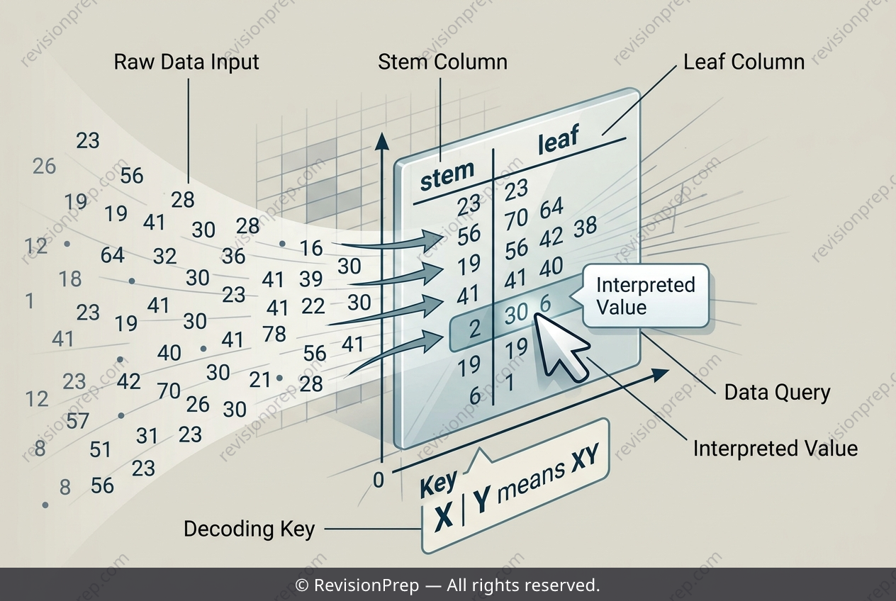 Maths: How Stem-and-Leaf Diagrams Preserve Every Value