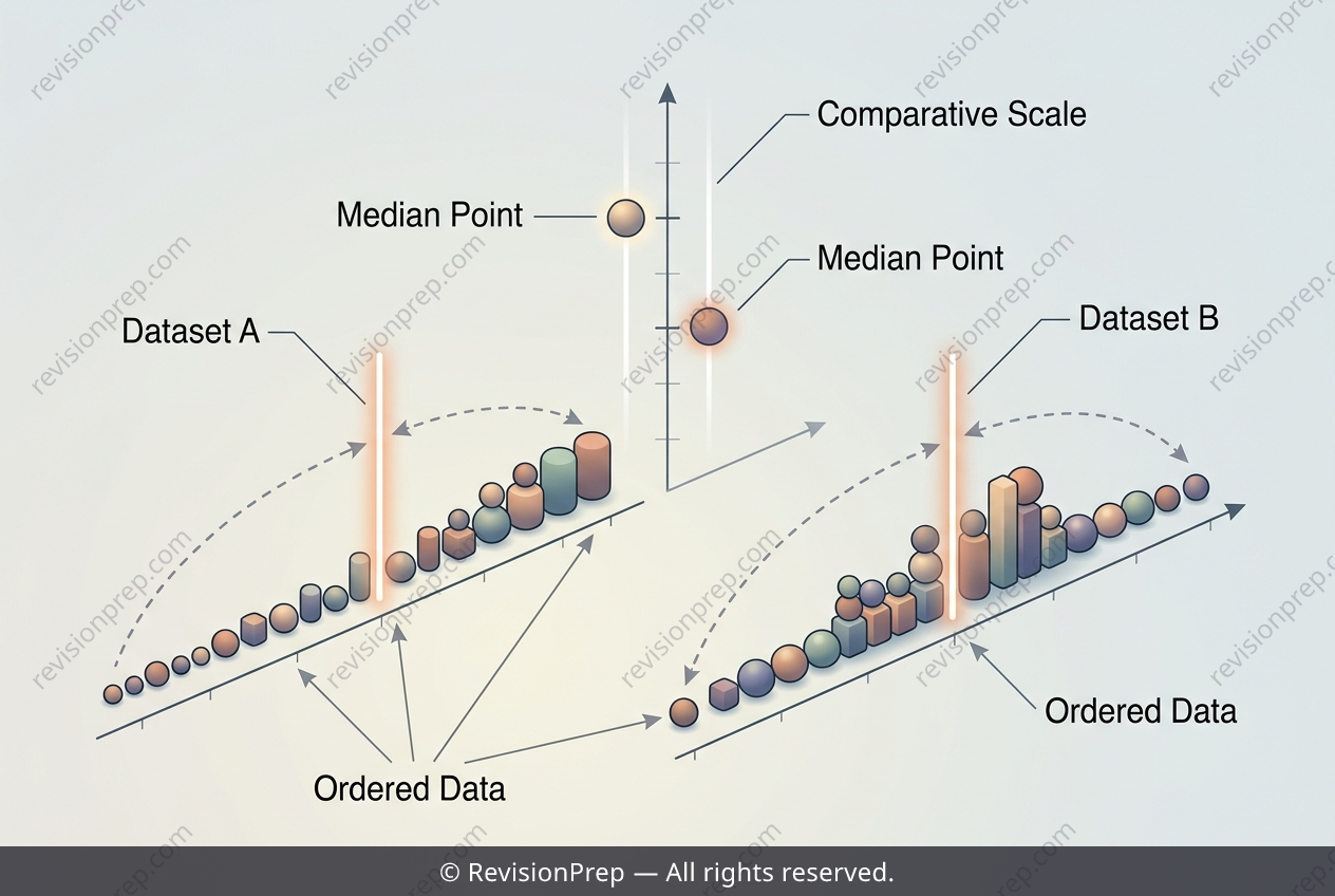 Maths: How an Ordered Stem-and-Leaf Reveals the Median
