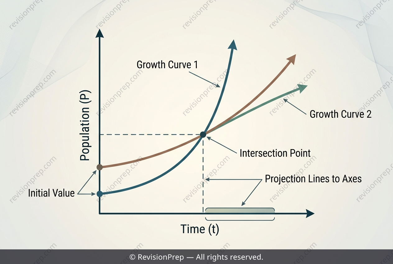 Maths: Why the Larger Exponent Wins Over Time
