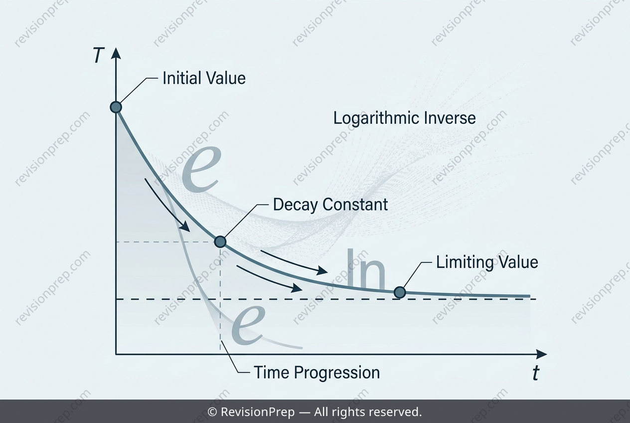 Maths: How Logarithms Reverse an Exponential Decay