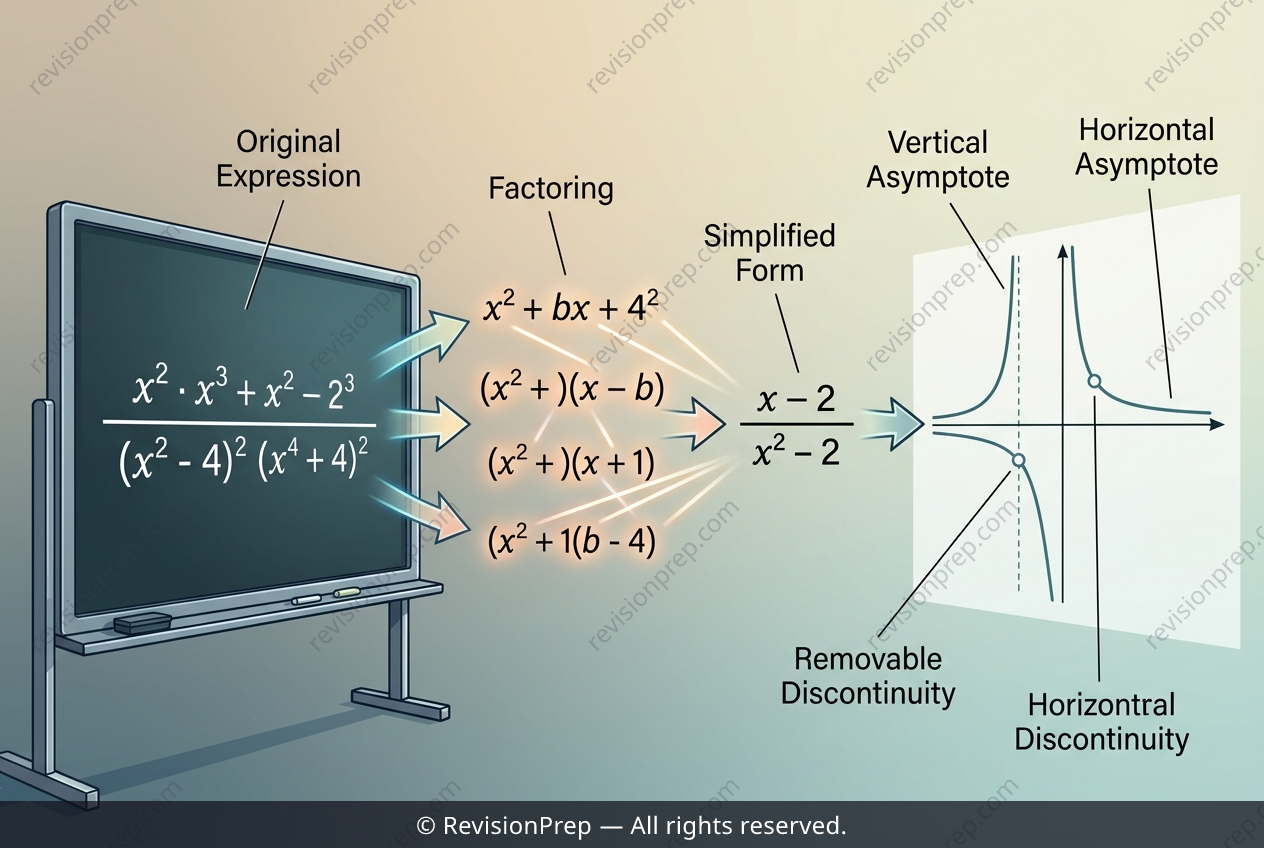 Maths: How Factors Define Rational Function Graphs