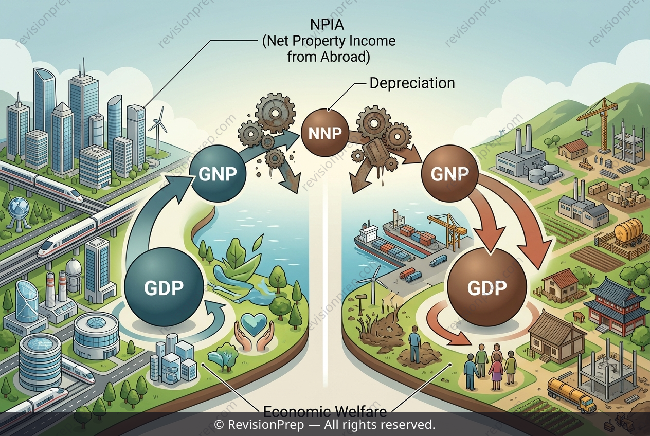 Economics: What GDP, GNP, NNP Reveal About National Income