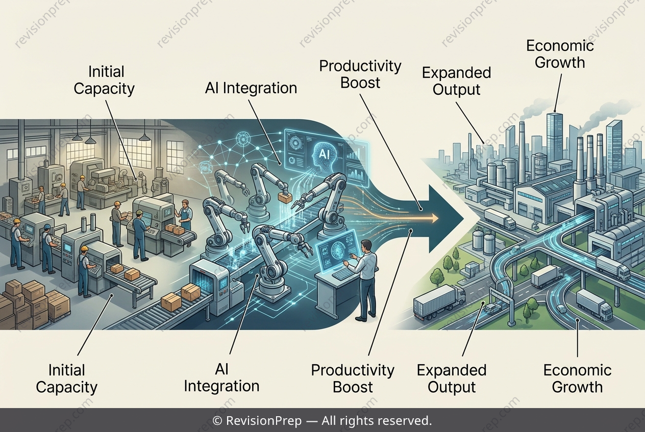 Economics: How Productivity Shifts LRAS and SRAS